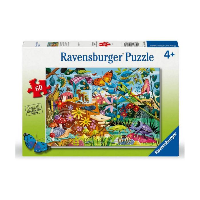 Casse-tête Ravensburger 60 morceaux le monde des insectes