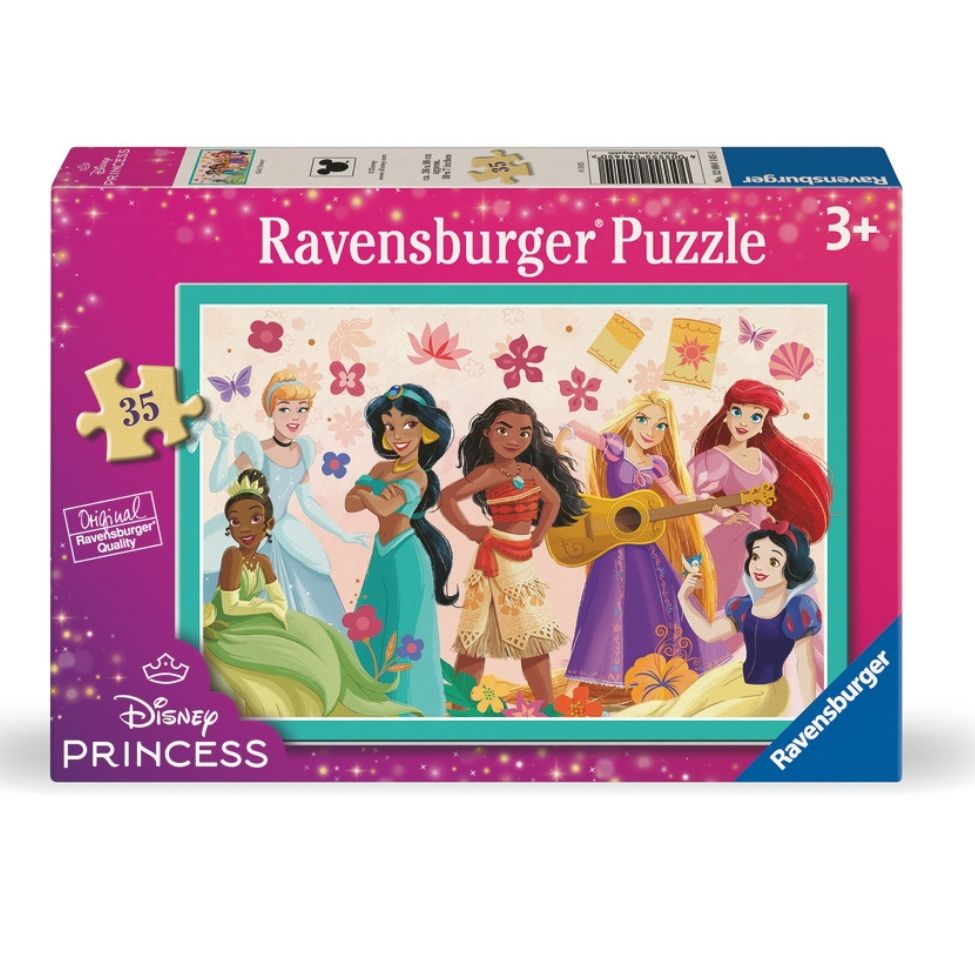 Casse-tête 35 morceaux Princesses de Disney (3 ans +)