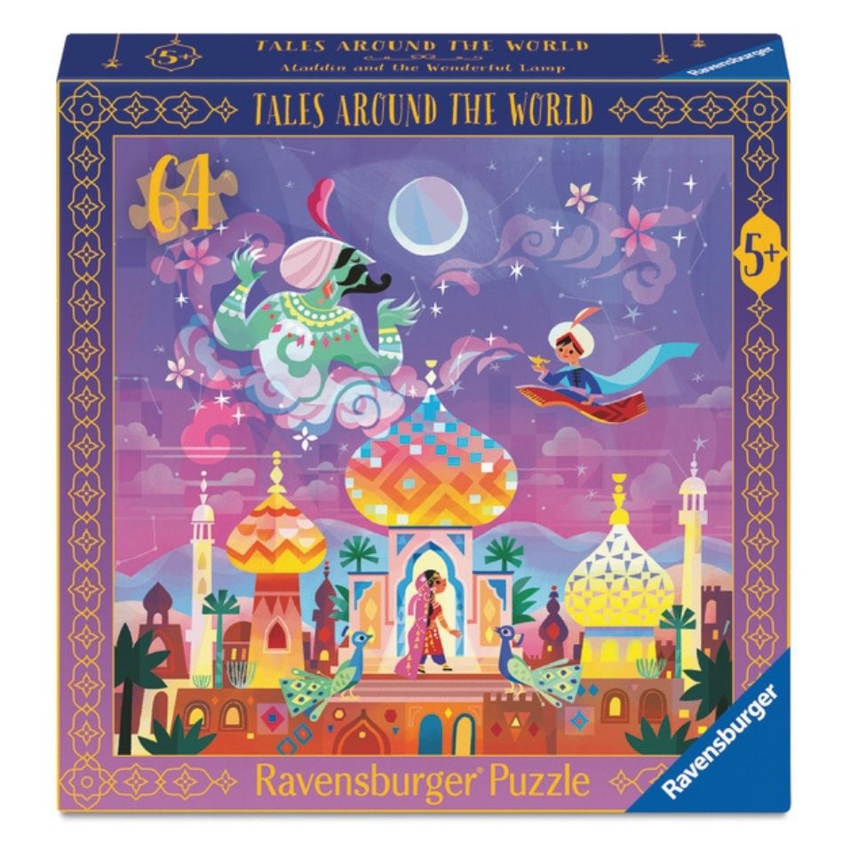 Casse-tête 64 morceaux Aladin et la lampe magique (5 ans +)