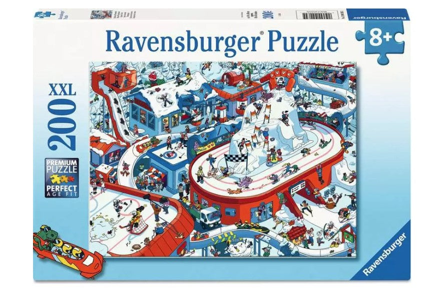 Casse-tête Ravensburger 200 morceaux sports d'hiver (8 ans et plus)