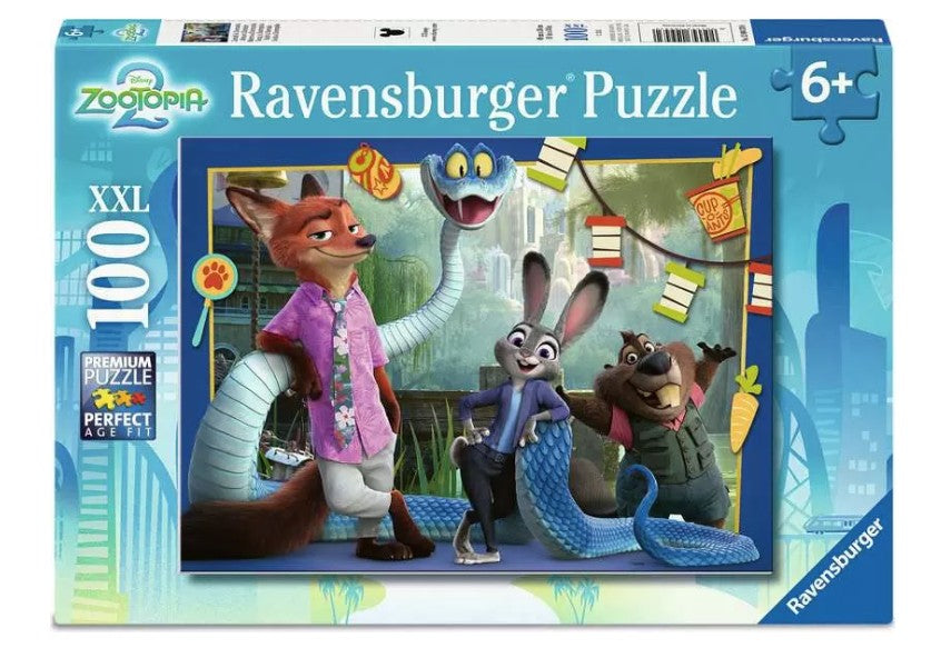 Casse-tête Ravensburger 100 morceaux Disney Zootopia (6 ans et plus)