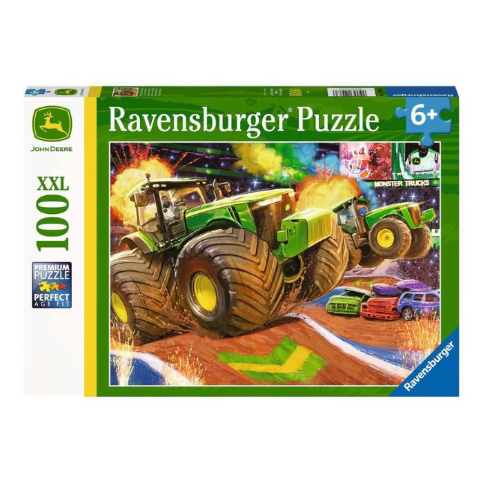 Casse-tête Ravensburger 100 morceaux John deere (6 ans et +)