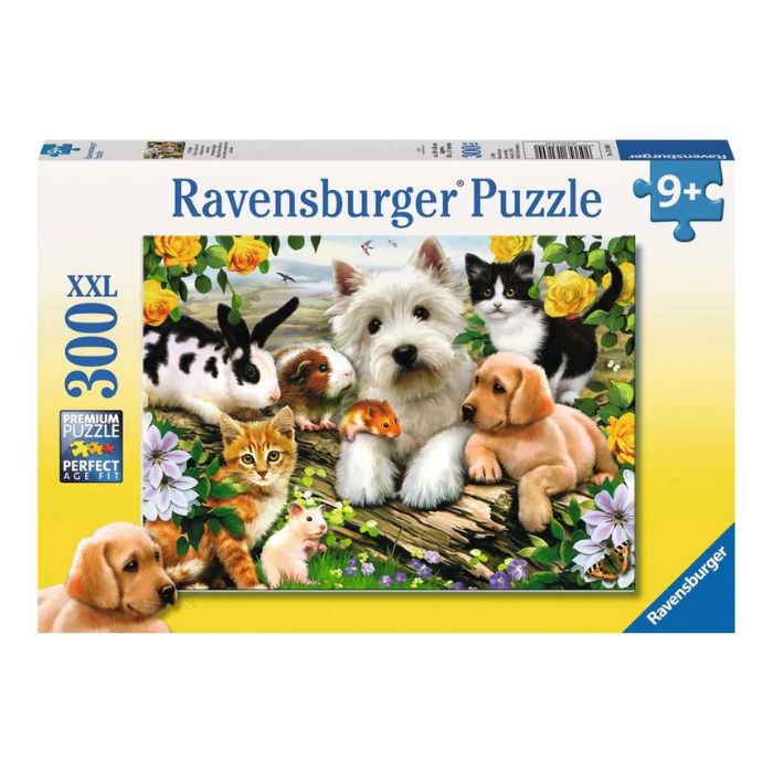 Casse-tête Ravensburger 300 morceaux amis animaux (9 ans et +)