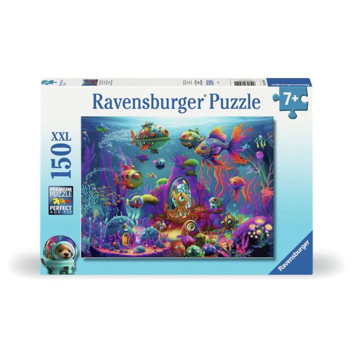 Casse-tête Ravensburger 150 morceaux aliens sous l'eau (7 ans et +)