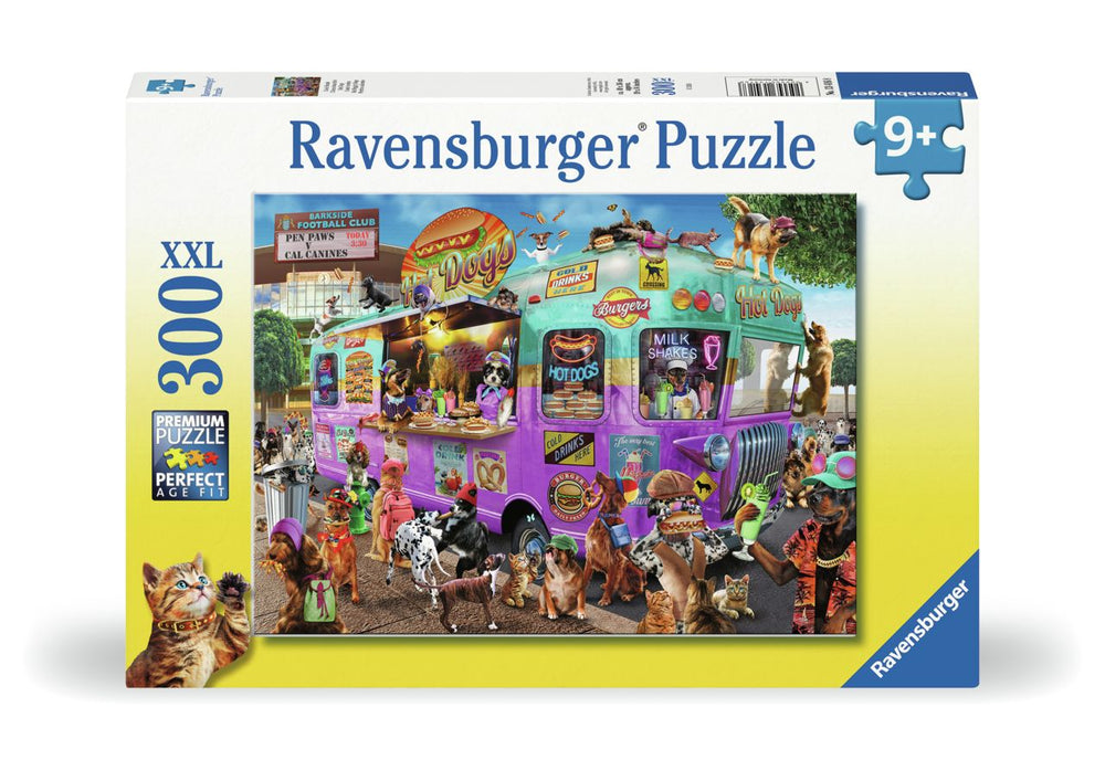 Casse-tête Ravensburger 300 morceaux chiens hot diggity