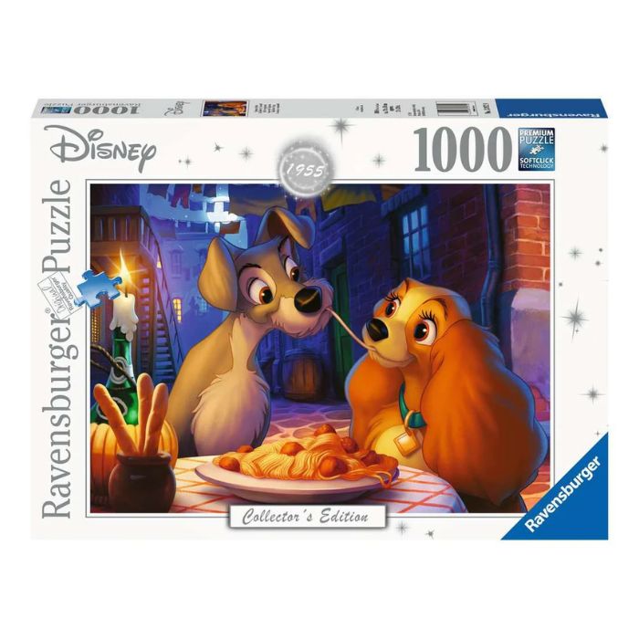 Casse-tête Ravensburger 1000 morceaux Disney La belle et le clochard