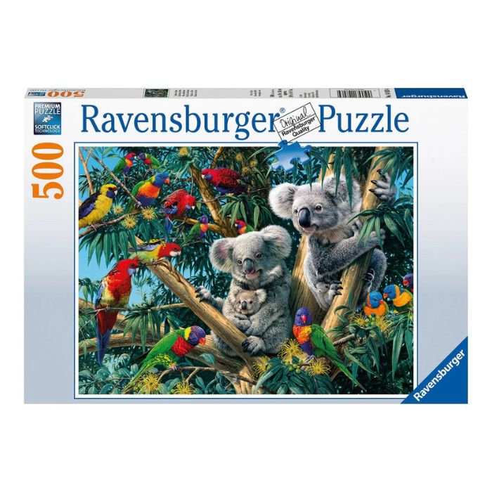 Casse-tête Ravensburger 500 morceaux koala dans un arbre