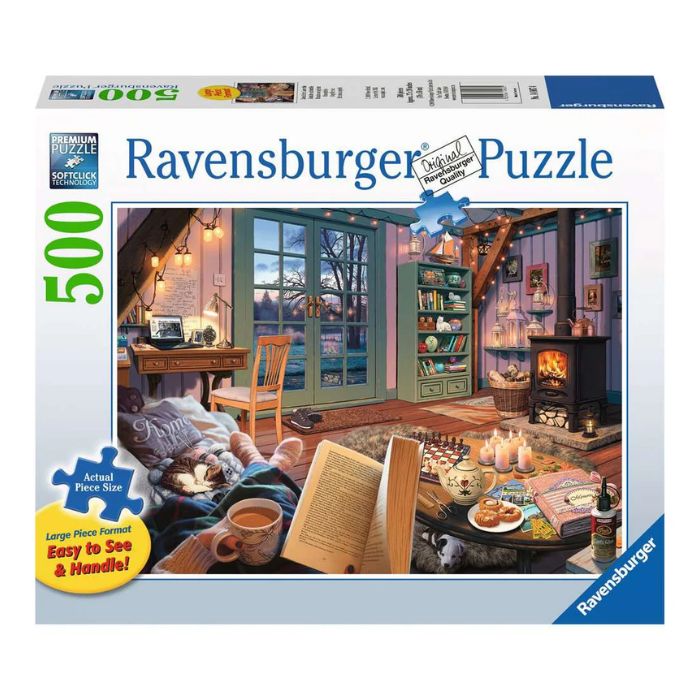 Casse-tête Ravensburger 500 morceaux retraite confortable
