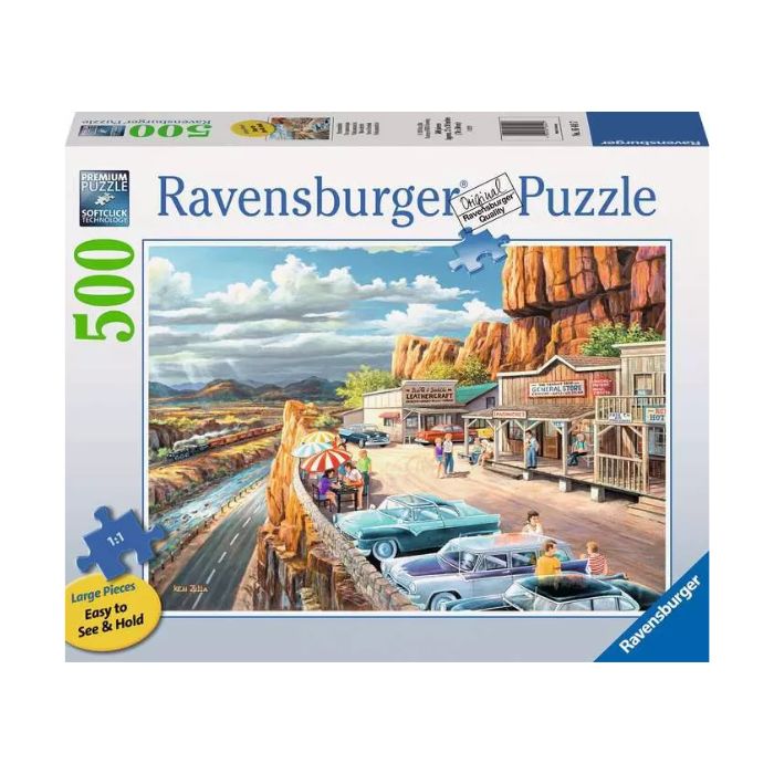 Casse-tête Ravensburger 500 morceaux vue panoramique