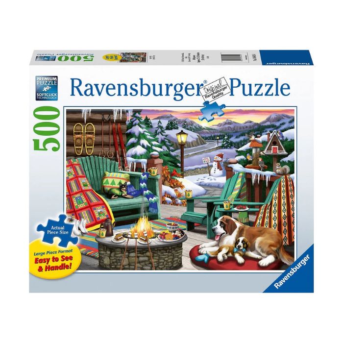 Casse-tête Ravensburger 500 morceaux après-ski