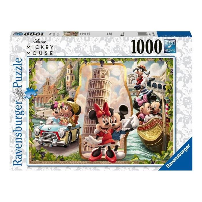 Casse-tête Ravensburger 1000 morceaux Mickey et Minnie en vacances