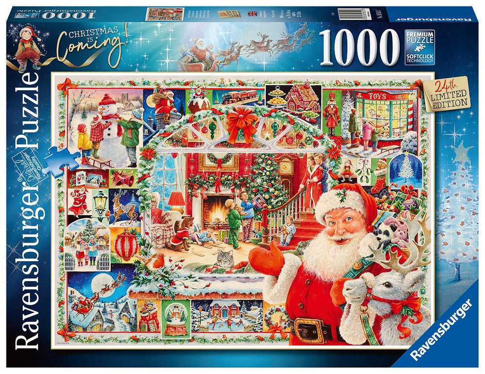 Casse-tête Ravensburger 1000 morceaux Noël est arrivé!