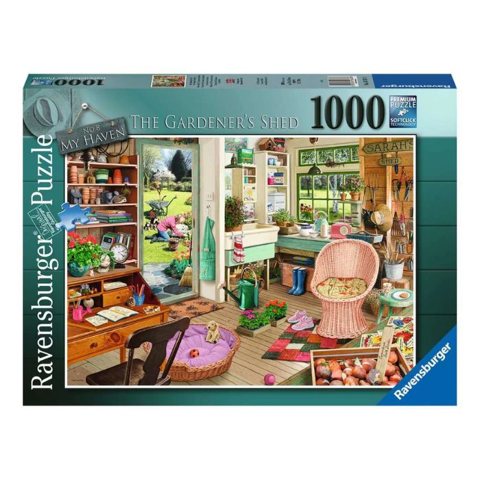Casse-tête Ravensburger 1000 morceaux hangar de jardin