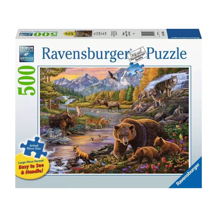 Casse-tête Ravensburger 500 morceaux nature sauvage