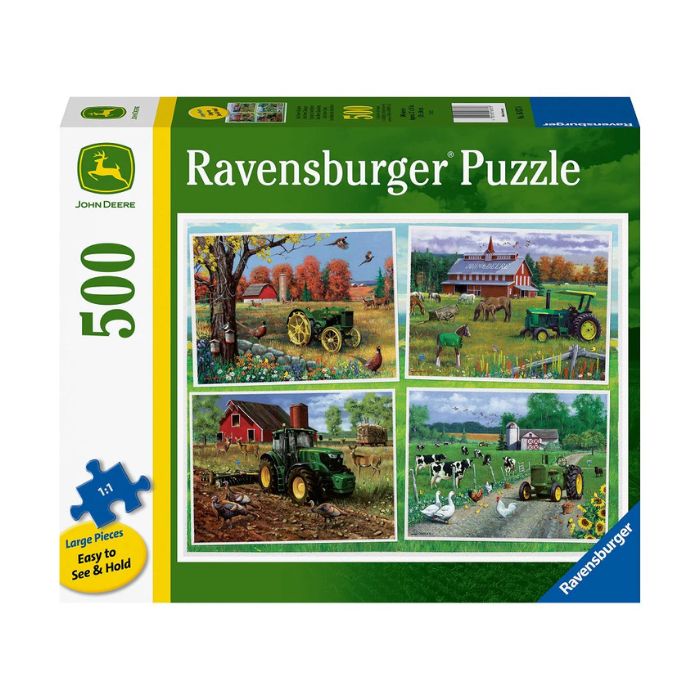 Casse-tête Ravensburger 500 morceaux John Deere classique
