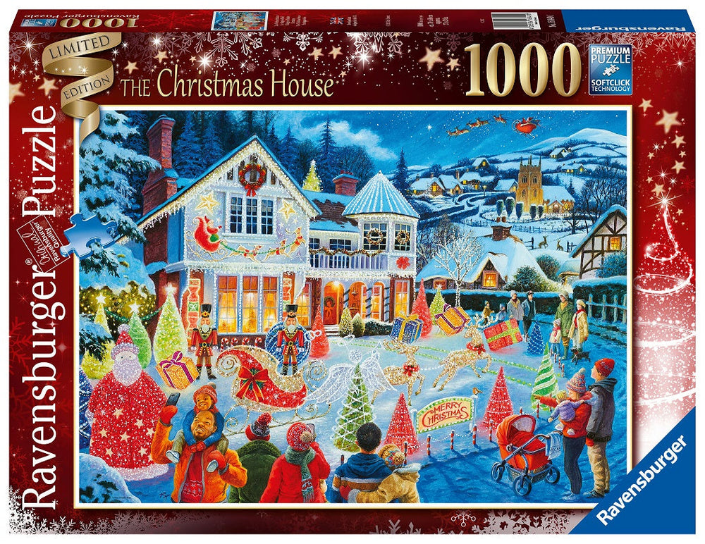 Casse-tête Ravensburger 1000 morceaux La maison de Noël