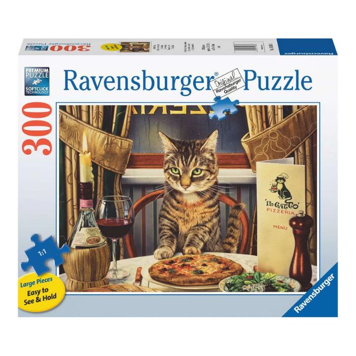 Casse-tête Ravensburger 300 morceaux dîner pour chat