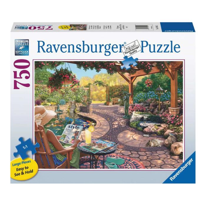 Casse-tête Ravensburger 750 morceaux jardin apaisant