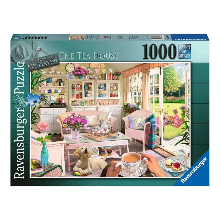 Casse-tête Ravensburger 1000 morceaux maison de thé