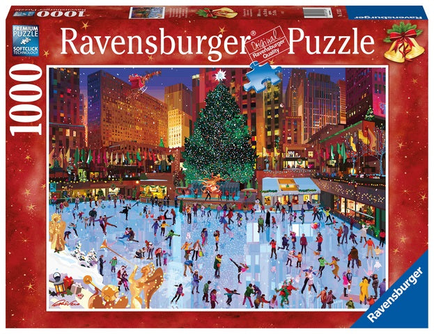 Casse-tête Ravensburger1000 morceaux Joie du Rockefeller