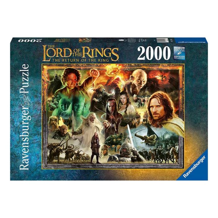 Casse-tête Ravensburger 2000 morceaux Le seigneur des anneaux