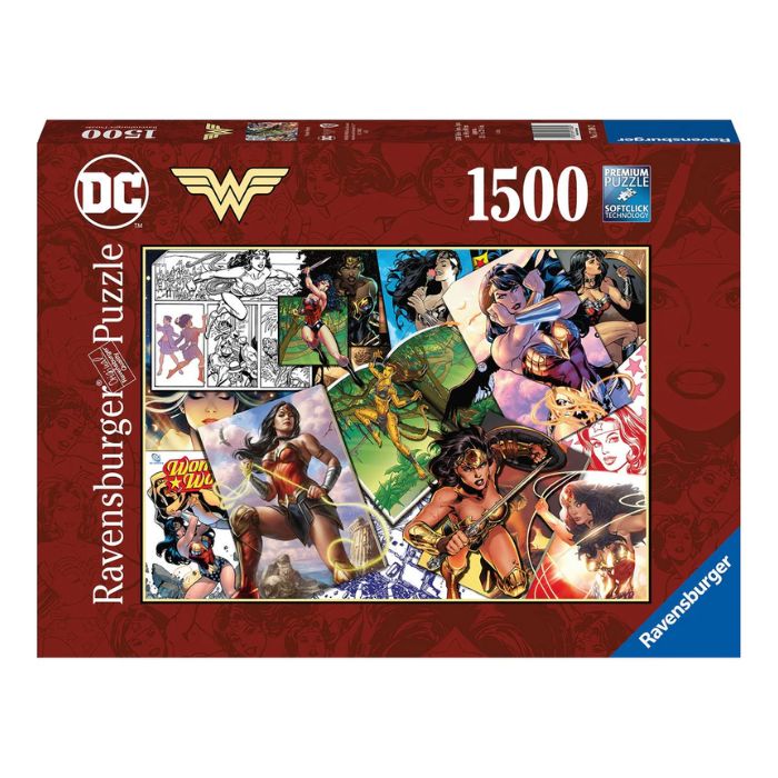 Casse-tête Ravensburger 1500 morceaux Wonder Woman