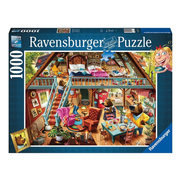 Casse-tête Ravensburger 1000 morceaux maison relaxe