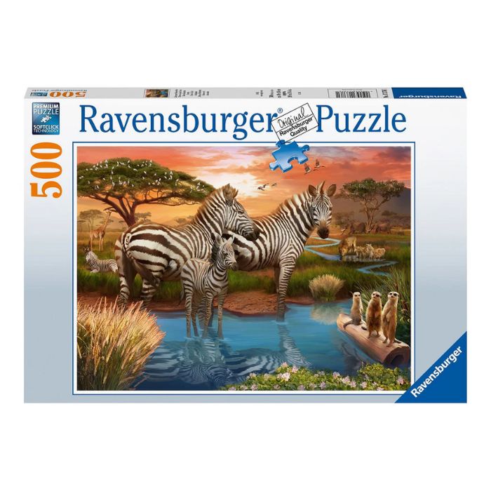 Casse-tête Ravensburger 500 morceaux zèbres