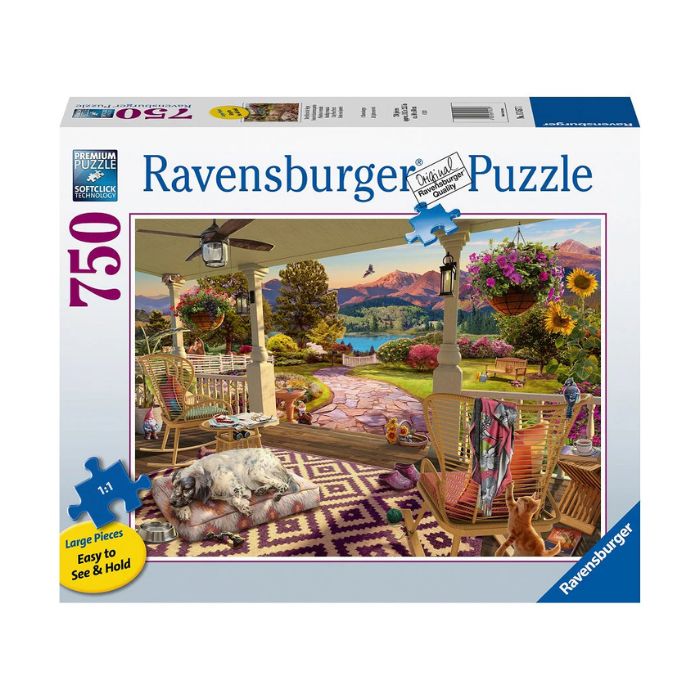 Casse-tête Ravensburger 750 morceaux sous le porche