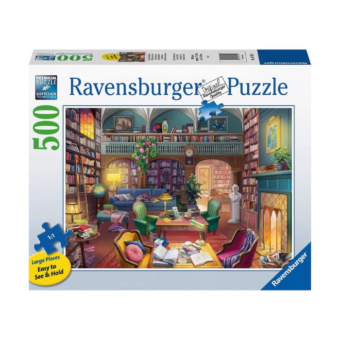 Casse-tête Ravensburger 500 morceaux librairie de rêve