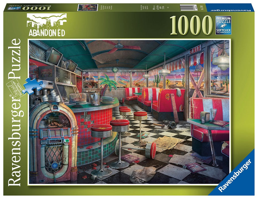 Casse-tête Ravensburger 1000 morceaux restaurant rétro