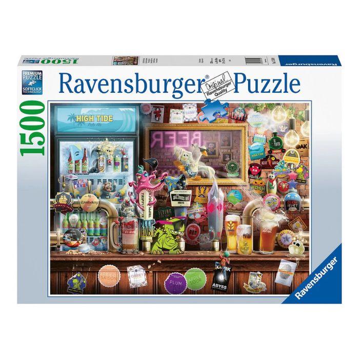 Casse-tête Ravensburger 1500 morceaux la bière!