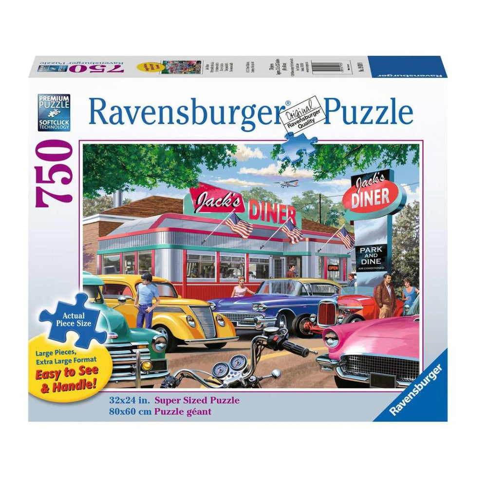 Casse-tête Ravensburger 750 morceaux rendez-vous chez Jack's Diner