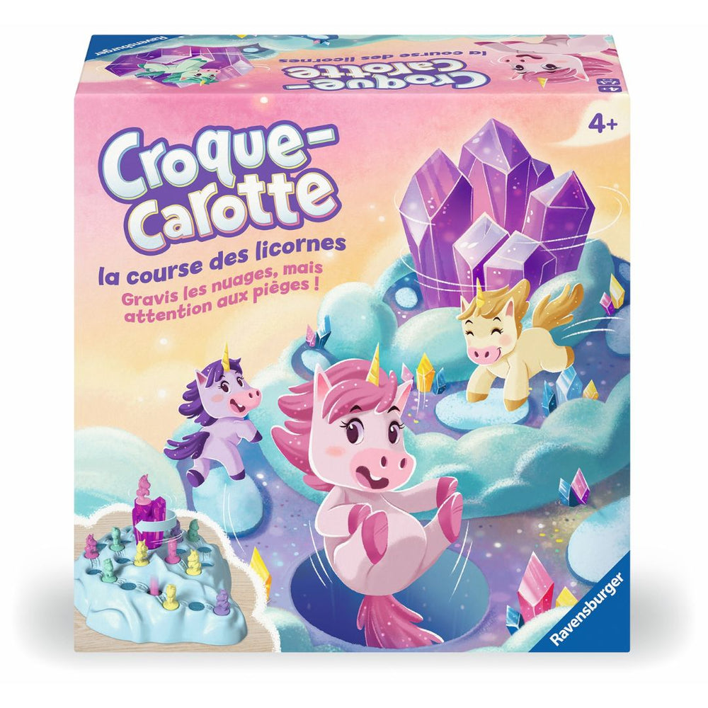 Jeu Croque-Carotte licorne (4 ans et plus, 2 à 4 joueurs)