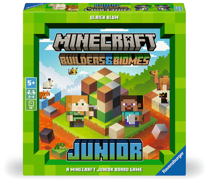 Jeu Minecraft Builders and Biomes Junior (5 ans et plus, 2 à 4 joueurs)