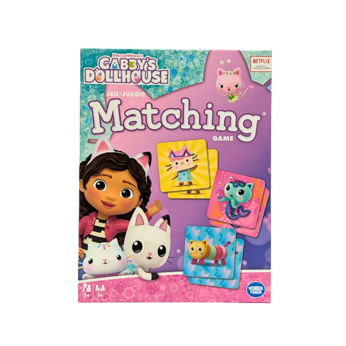 Jeu de mémoire Gabby et la maison magique (3 ans et plus)