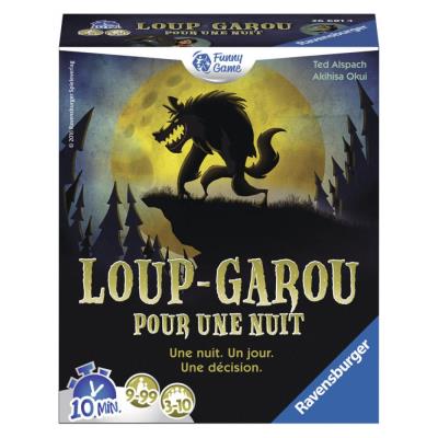 Jeu Loup-garou pour une nuit (9 ans et plus, 3 à 10 joueurs)