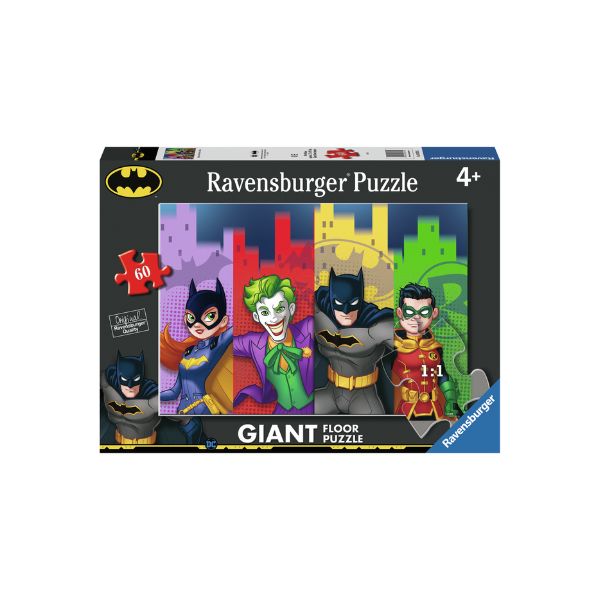 Casse-tête Ravensburger de sol 60 morceaux Batman