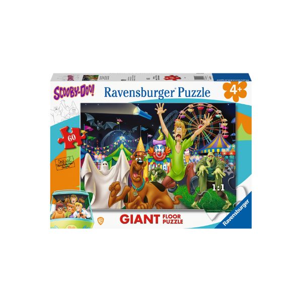 Casse-tête Ravensburger de sol 60 morceaux Scooby Doo