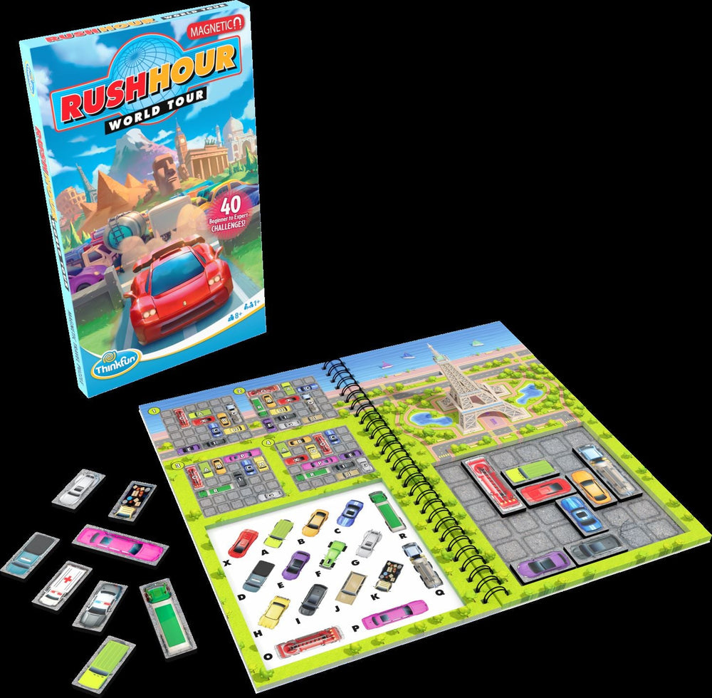 Jeu Rush Hour magnétique de voyage (8 ans et plus)