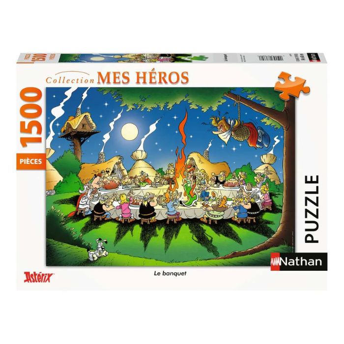 Casse-tête Ravensburger 1500 morceaux Astérix le banquet