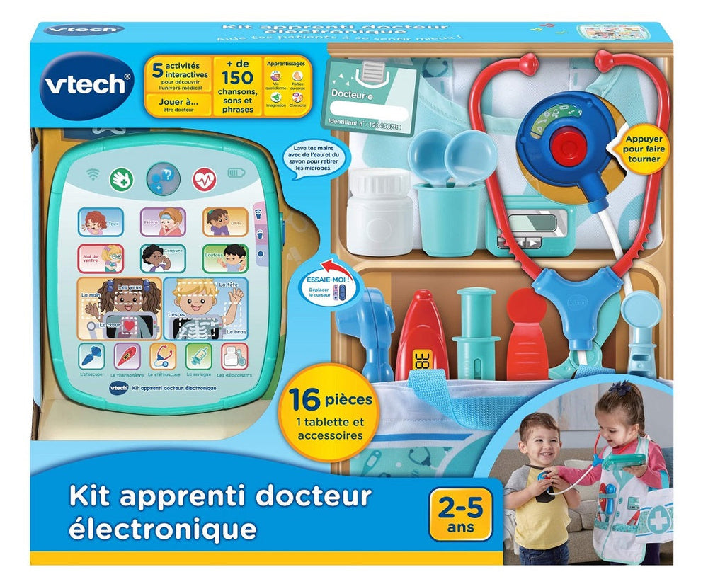 Vtech ensemble d'apprenti docteur électronique (2 à 5 ans)