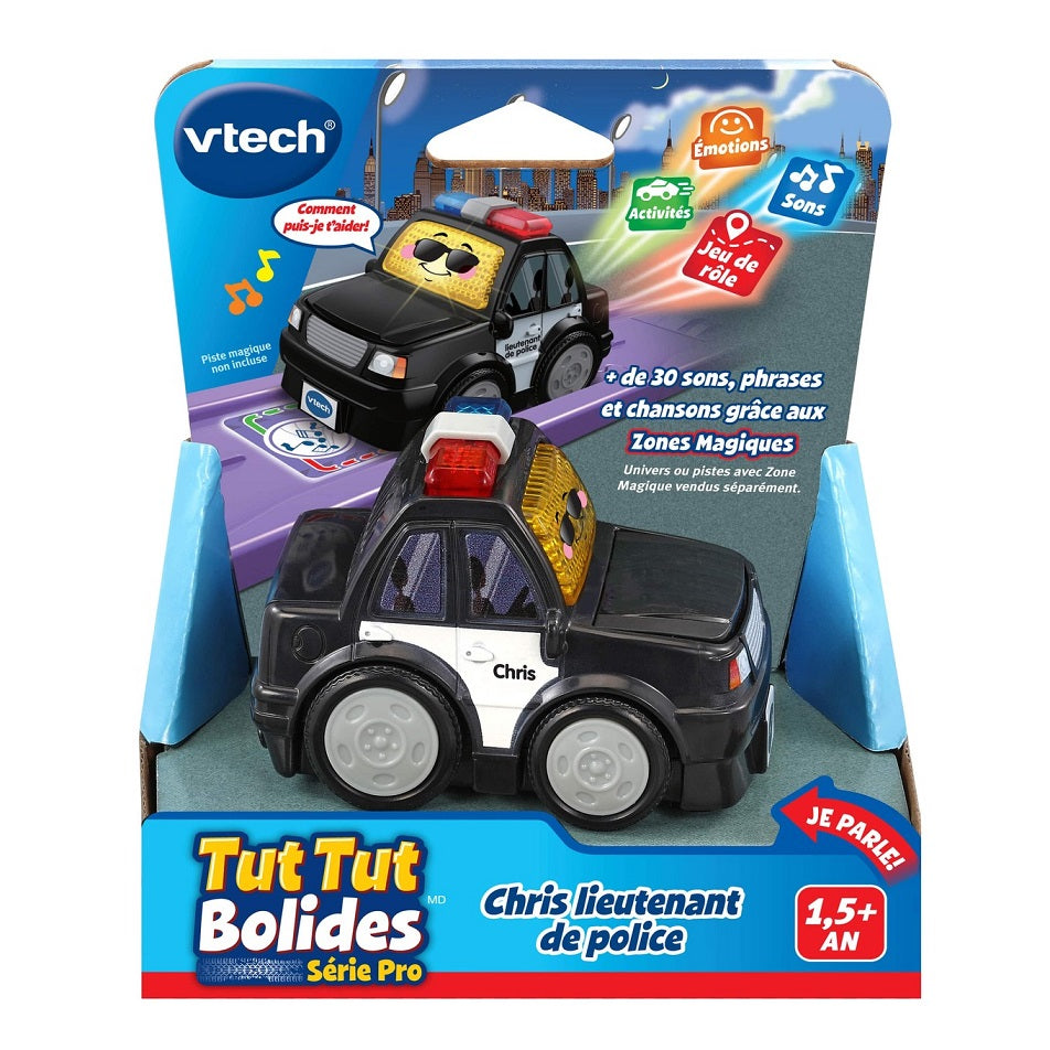 Chris le lieutenant de police Vtech (1 an +)