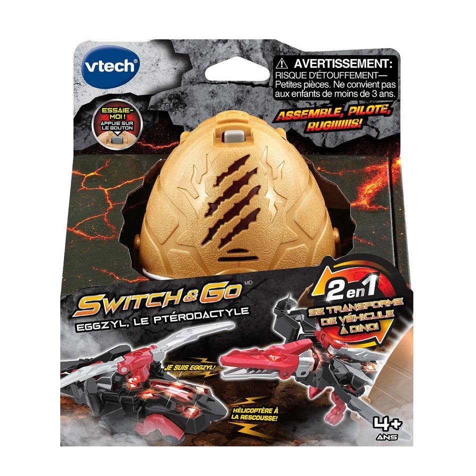 Switch & Go Eggzyl le ptérodactyle 2 en 1 Vtech (4 ans et +)