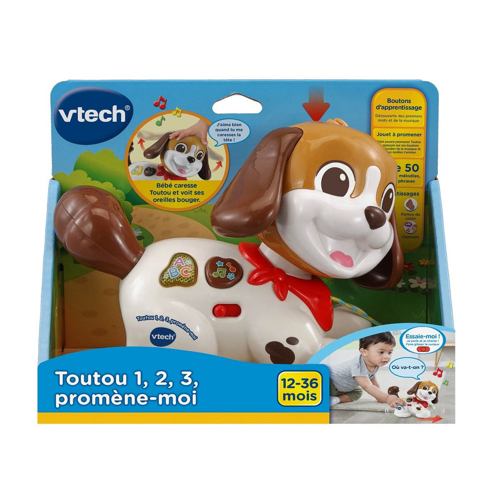 Toutou 1,2,3 promène-moi Vtech (12 mois et +)