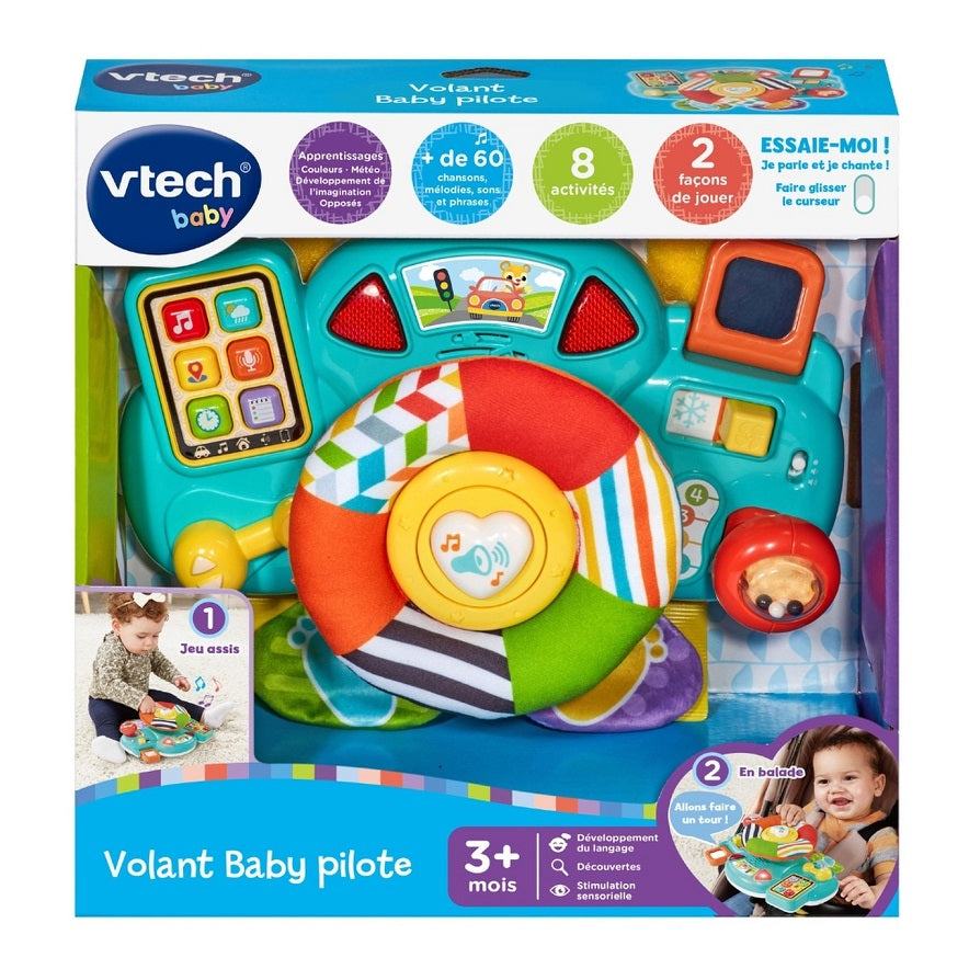 Vtech Volant Baby pilote (3 mois et +)