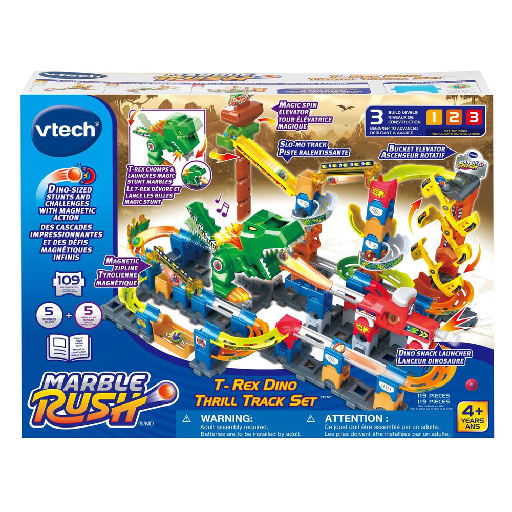 Marble Rush T-Rex Dino aventure magnétique (4 ans et +)