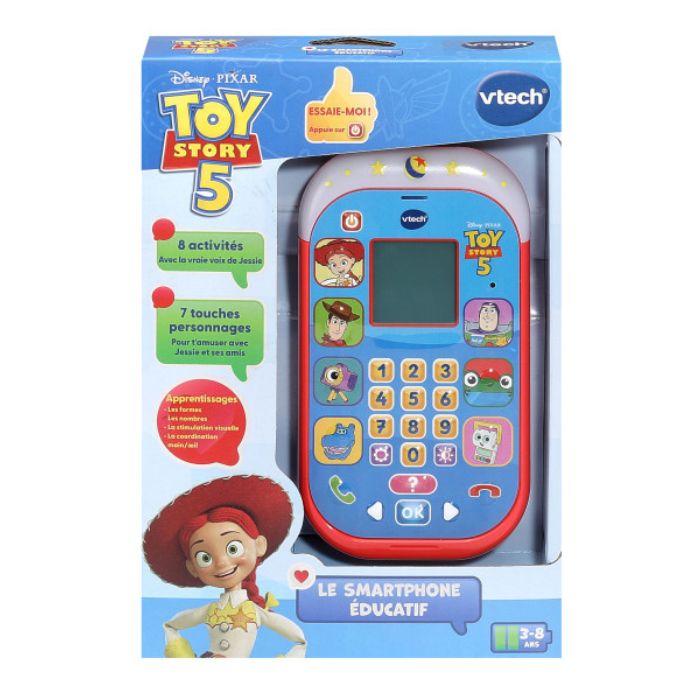 Smartphone éducatif Histoire de jouets 5 Vtech (3 à 8 ans)