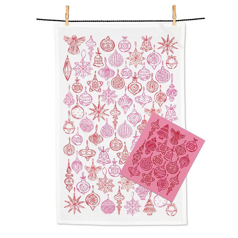 Ensemble de linges ornements de Noël (2 unités)