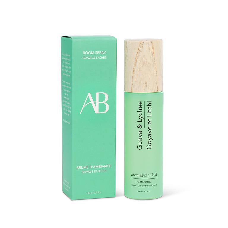 Parfum d'ambiance 3,4 oz Aroma Botanical goyave et litchi